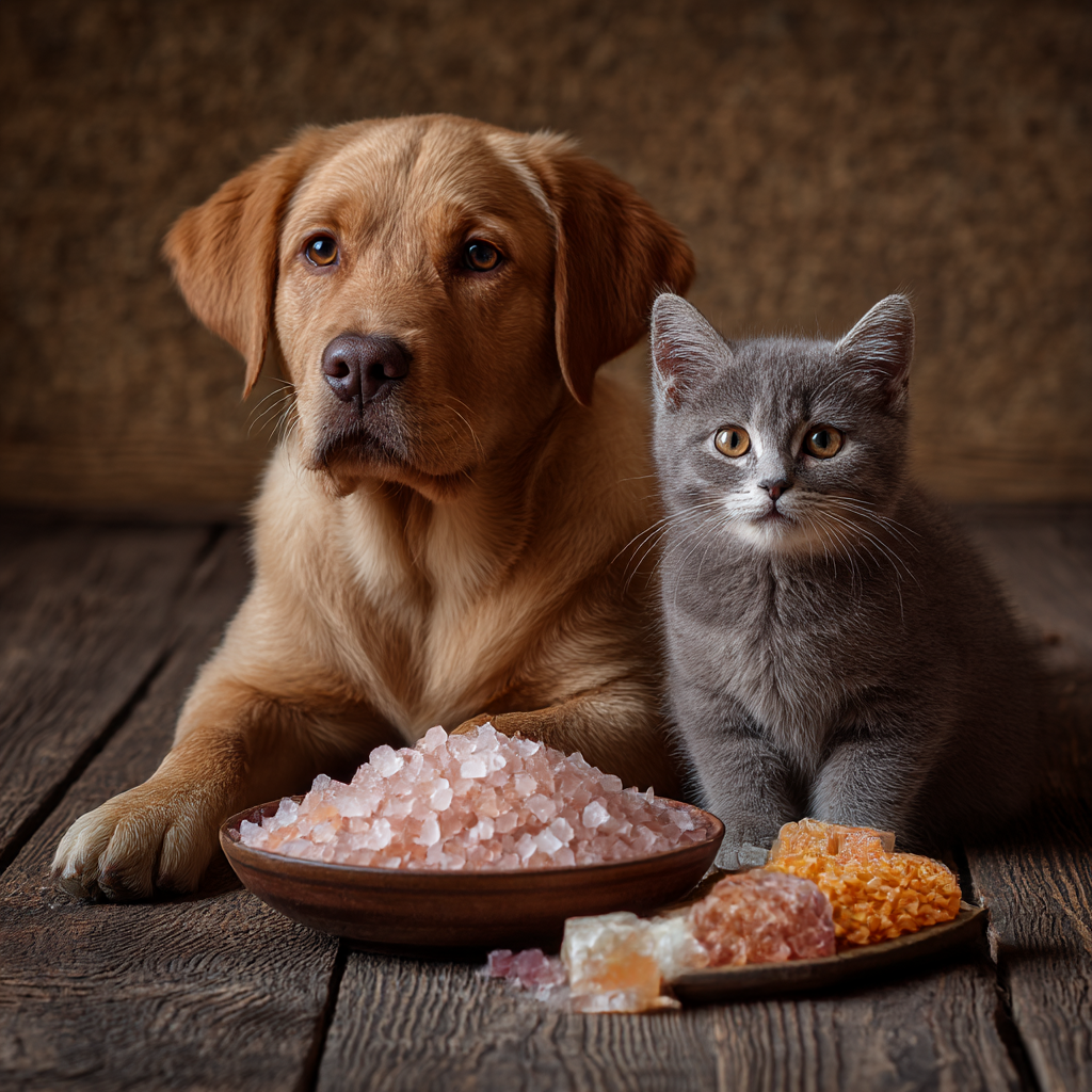 Guida Completa ai Sali Minerali nella Dieta BARF per Cani e Gatti