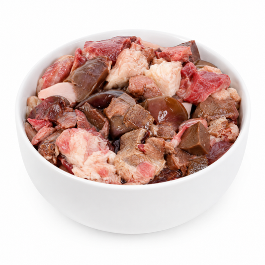 Frattaglie di agnello a bocconcini