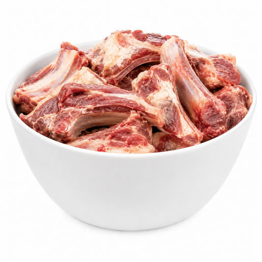 Ossi polposi di agnello di Salzwiesen